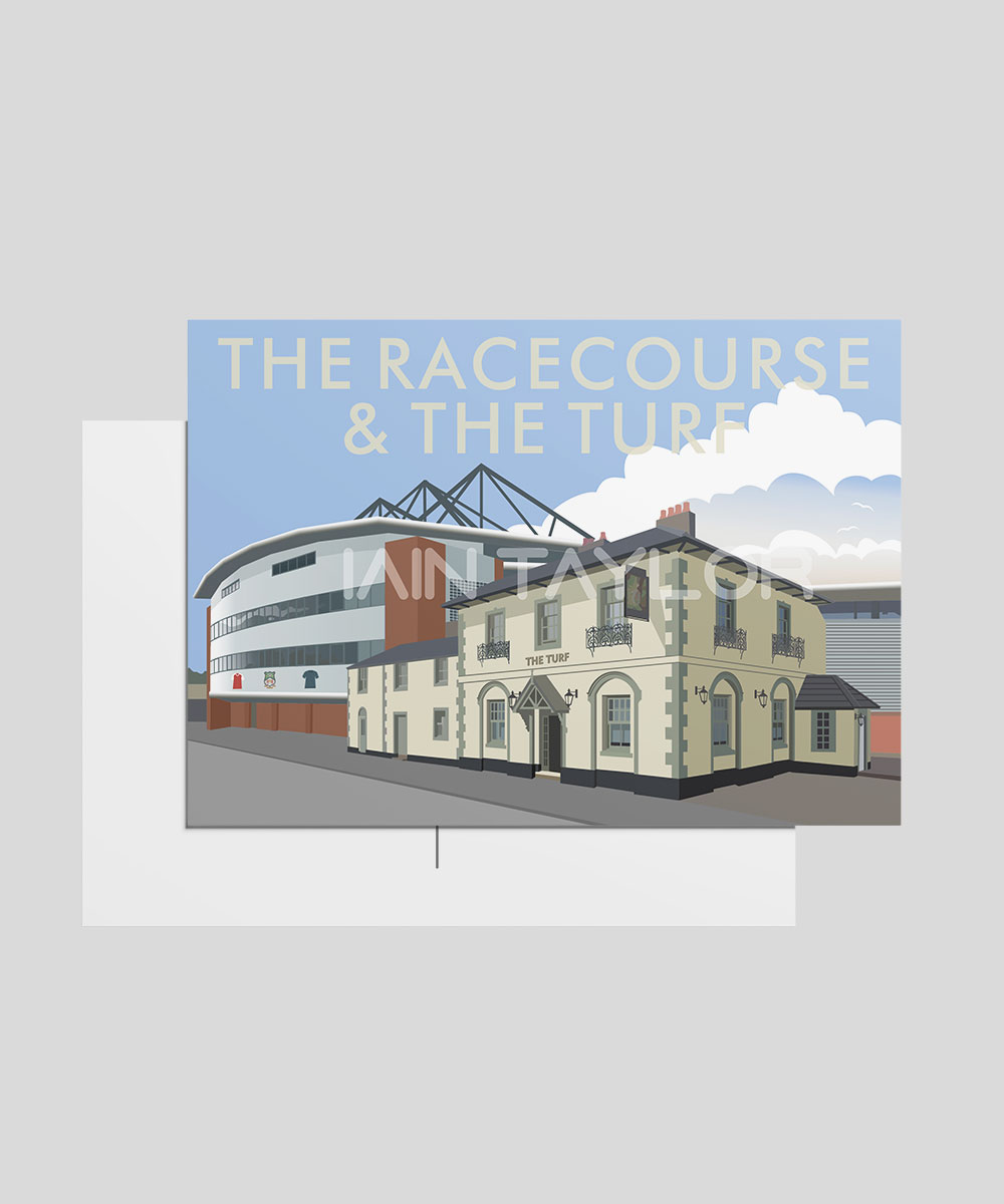 Postcards by Iain Taylor - Racecourse & The Turf