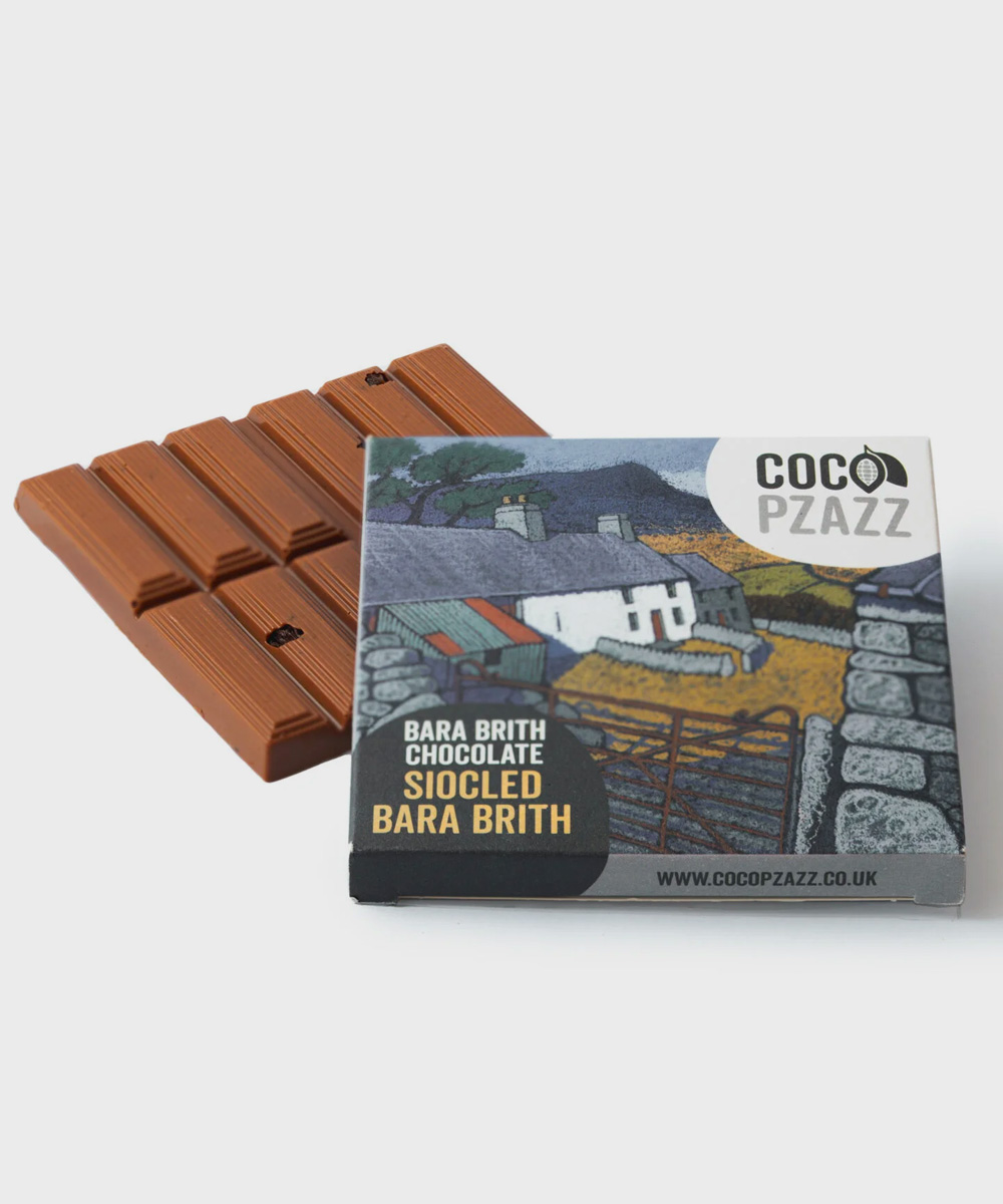 bara-brith-01 coco-pzazz siocled bara brith milk chocolate bar (v) (gf) - Image 1